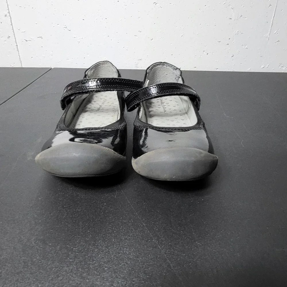 Hanna Andersson Girls  Elise Mary Jane Black Dress Shoes 4 Formal School Holiday